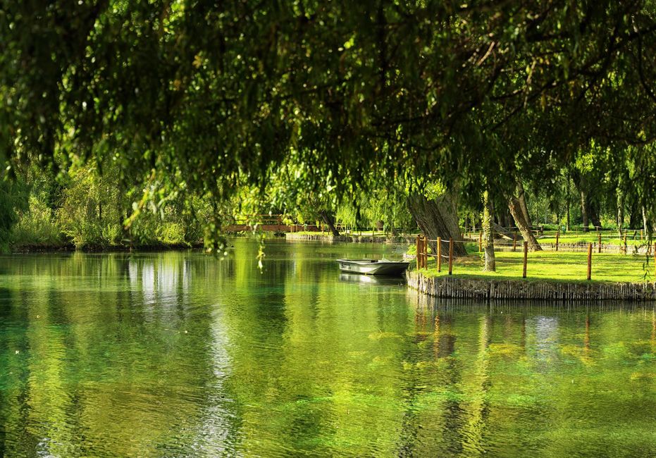 Fonti di Clitunno, le lac mystique avec les sources (source de l'image : www.umbriatourism.it)