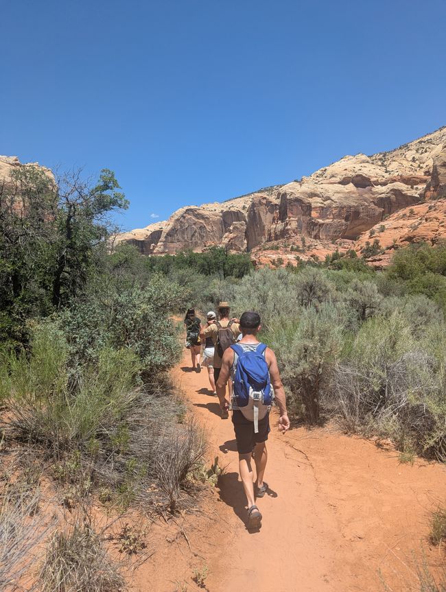 Weg zum  Bryce Canyon