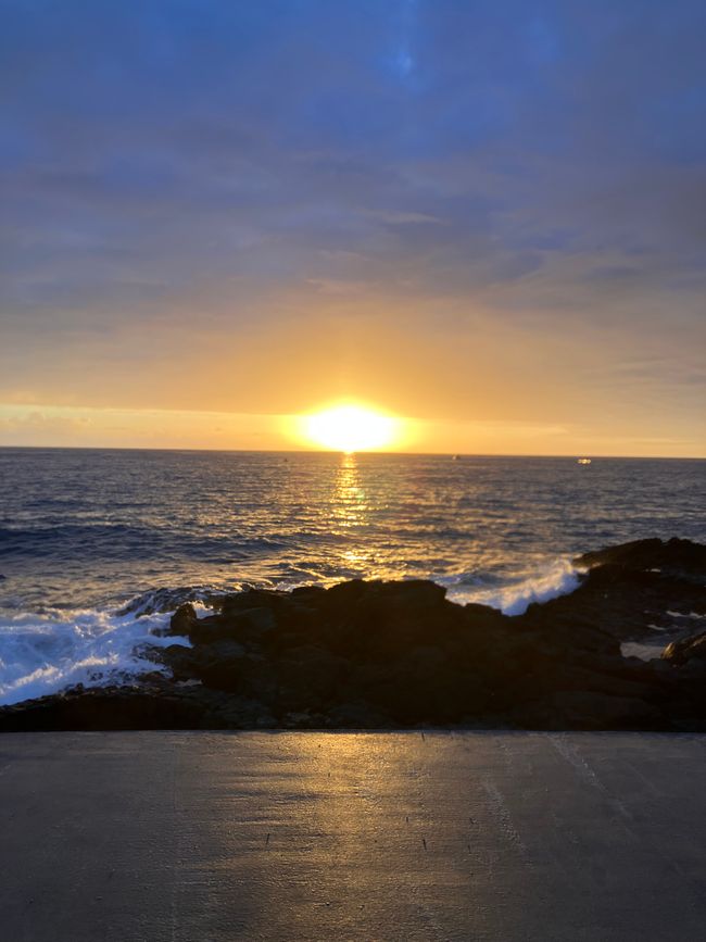 First sundowner in Kona