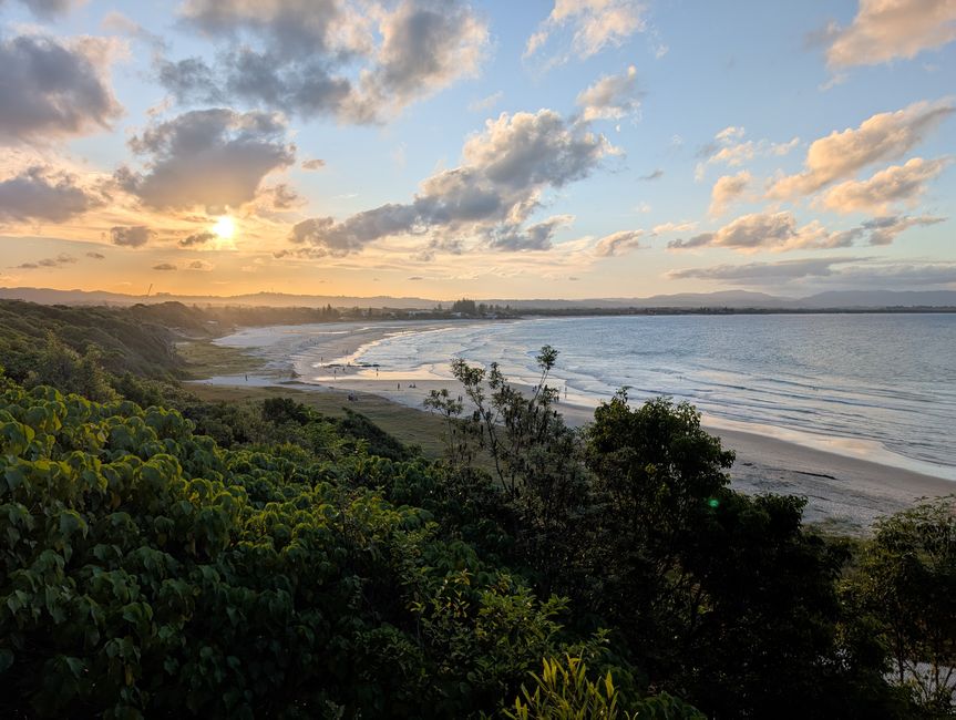 Ci vorrebbe molto tempo 
per raggiungere Byron Bay