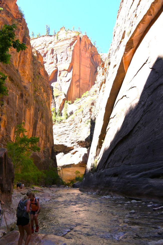 Wanderung durch die Narrows
