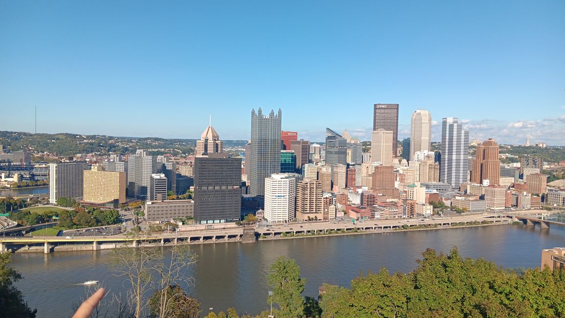 Pittsburgh vista da Mount Washington