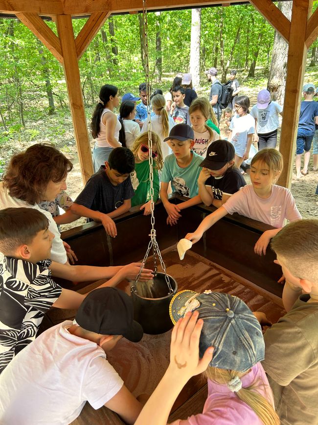 School trip to Petzow