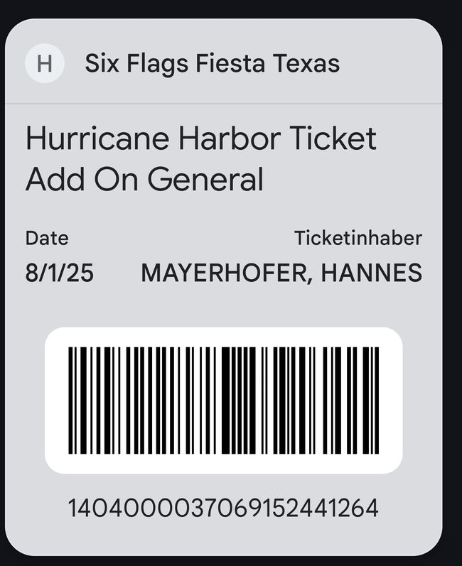 Six Flags Fiesta Texas e Wasserpark