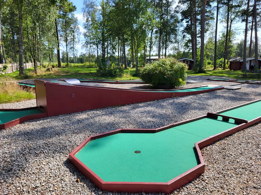 Minigolf Flatens Campingplatz