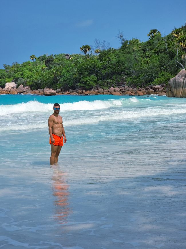 Seychellen - Tag 9: Praslin - Anse Lazio
