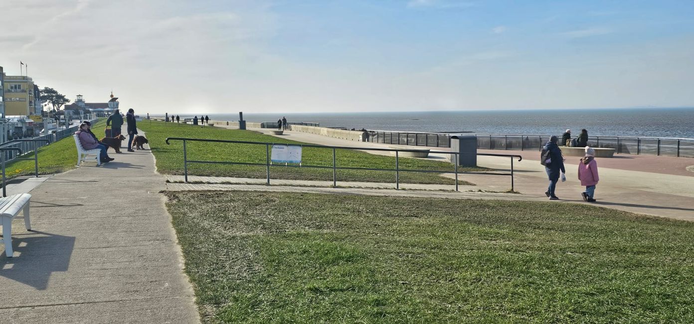 Un día hermoso en Cuxhaven