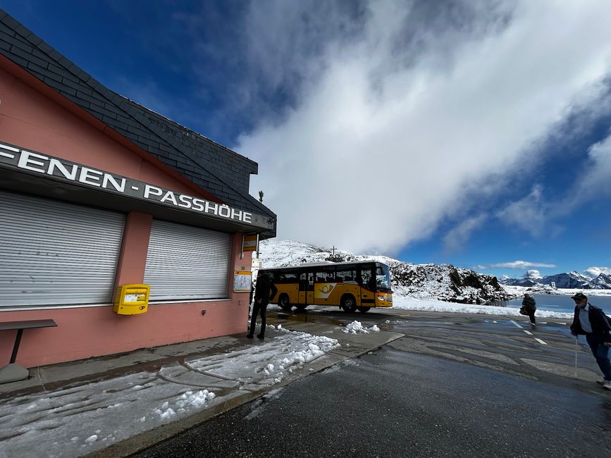 Unser Posch auf dem Nufenenpass