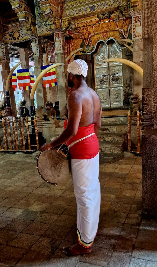 Kandy - Diente de Buda y 'la santa oásis de paz y iluminación'.