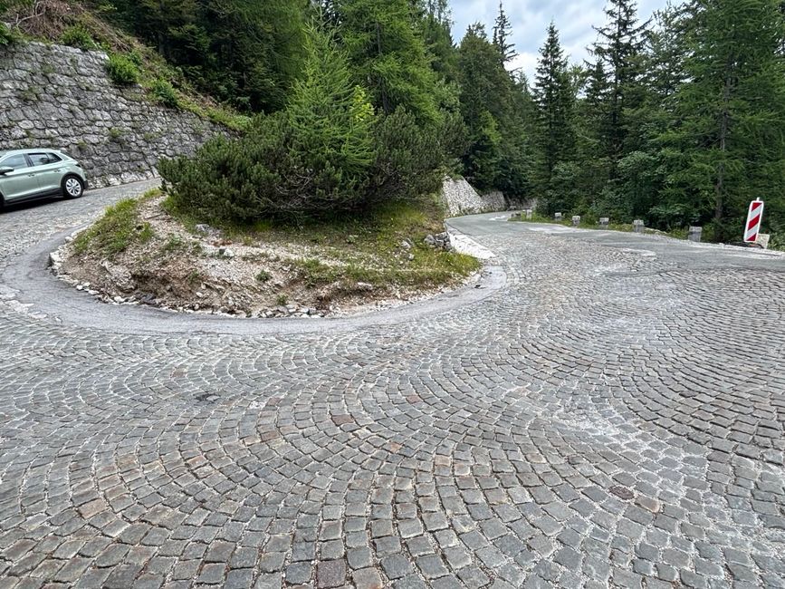 Gli scalatori di vette - siamo sul Passo Vrsic