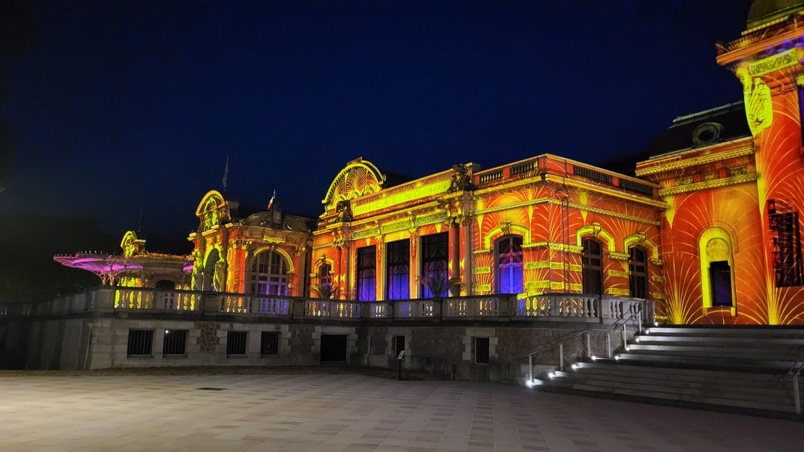 Lichtershow "son et lumières"