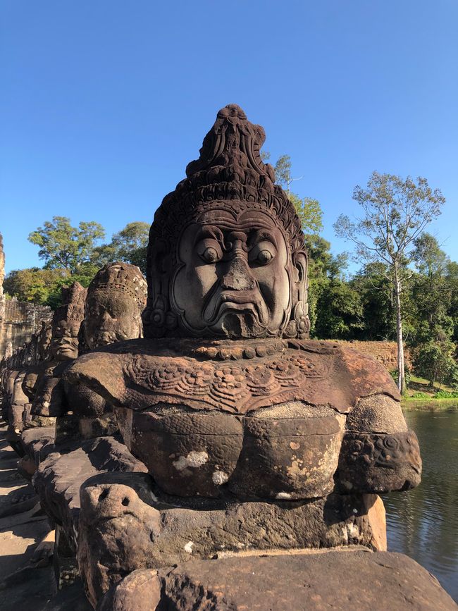Angkor Thom - die freundlichen Buddas