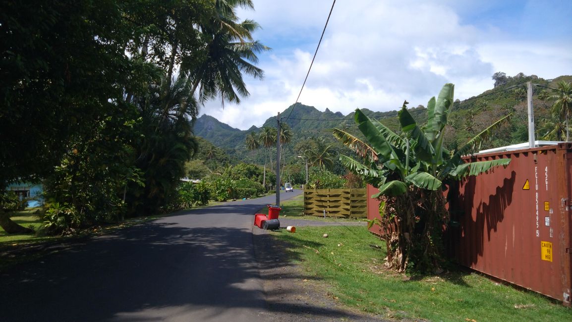 Rarotonga - Caminata cruzada por la isla