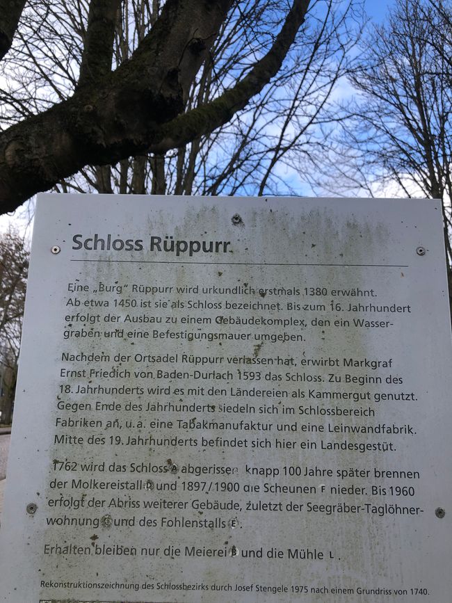 The history of Rüppur Castle