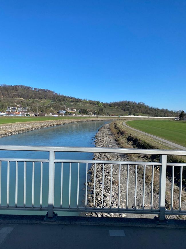 Upper Rhine before Lake Constance