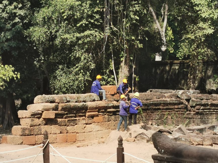 On Temple Tour in Siem Reap