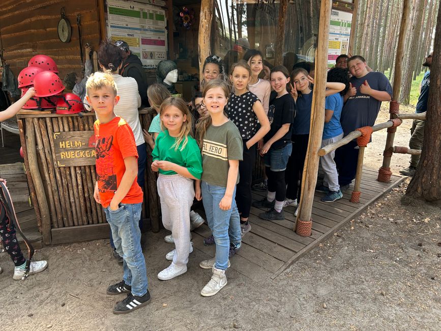 School trip to Petzow