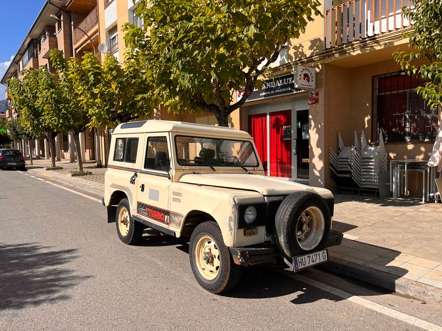 Kein Landrover, sondern ein Santander, der spanische Lizenznachbau