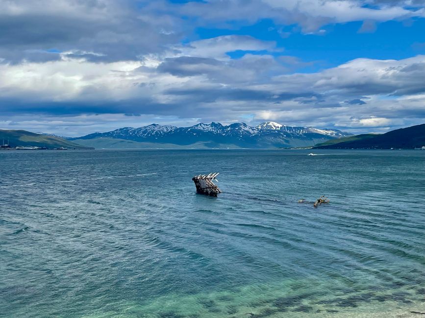 Mein Hausstrand zur Mittagszeit