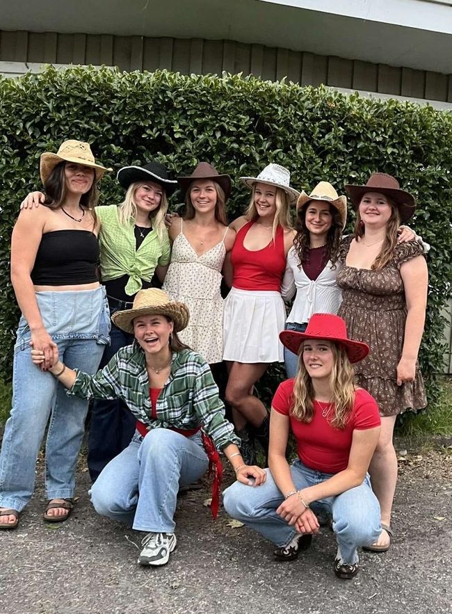 Christmas Party (me second from left in the back)