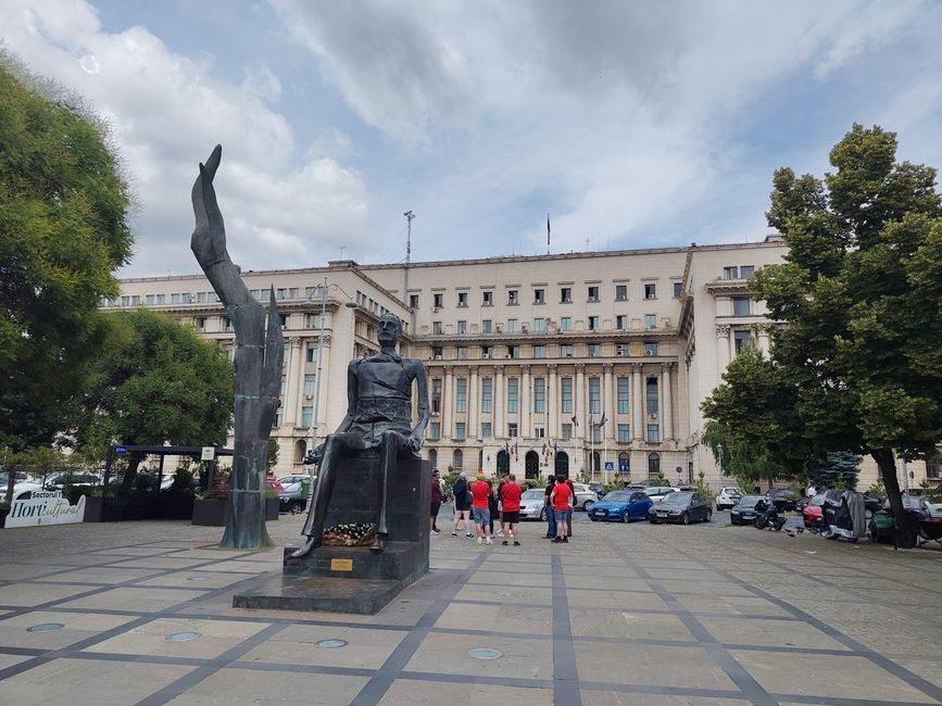 Barfuß durch Bukarest