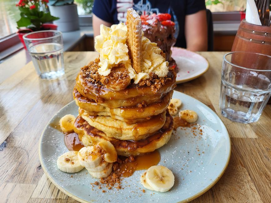 Pancakes de banoffee