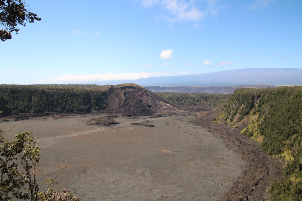 Wir besuchen den Kilauea Vulkan