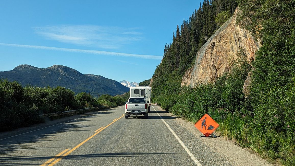 Etiqueta 22: ¡Rumbo a Alaska! Un deslizamiento de tierra, el White Pass y trenes largos