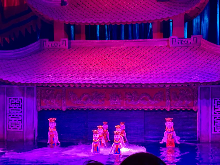 From the water puppet theater