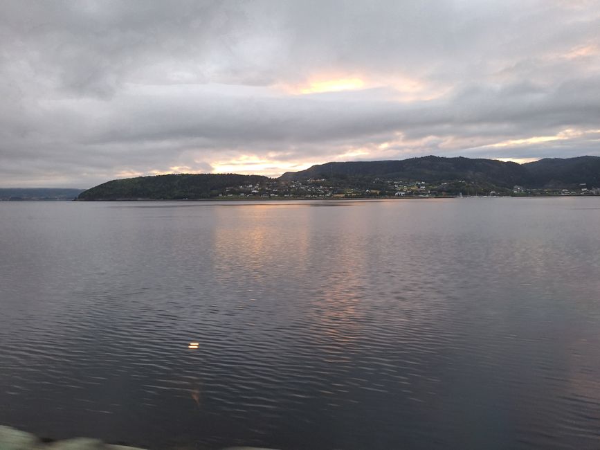 Sonnenaufgang Trondheim