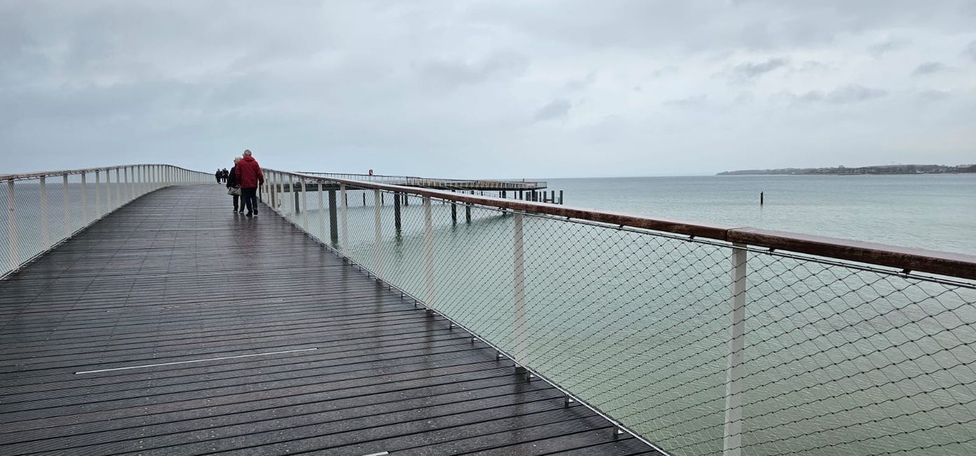 Auf dem Rückweg von Rügen noch eine Stippvisite in Timmendorfer Strand