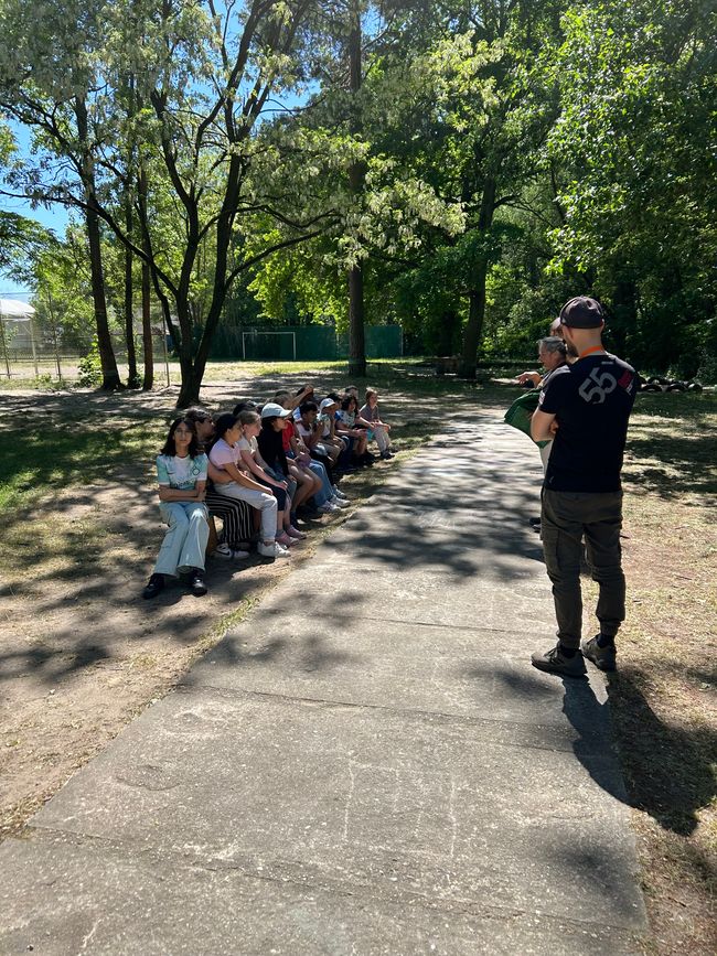 School trip to Petzow