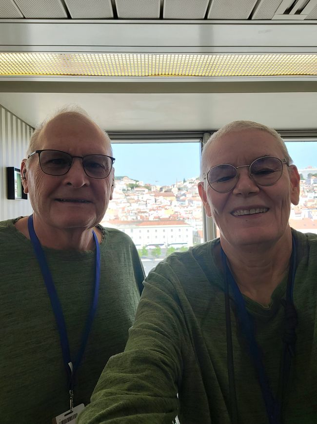 Día 168 (Parte 4) de los 175 días planeados: Crucero alrededor del mundo - Lisboa/Portugal