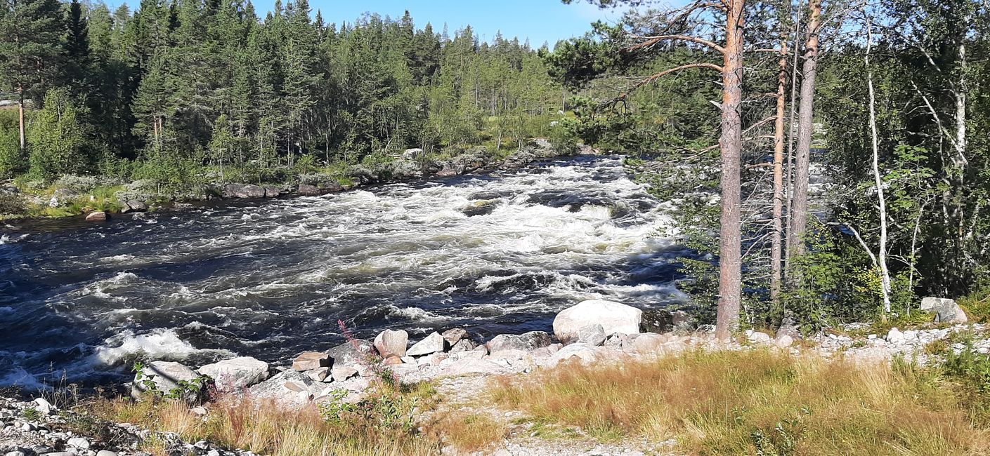 Panorama de la route de glace