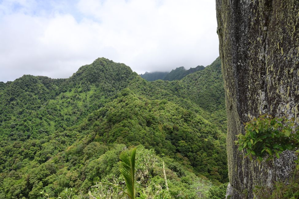 Rarotonga - Caminata cruzada por la isla