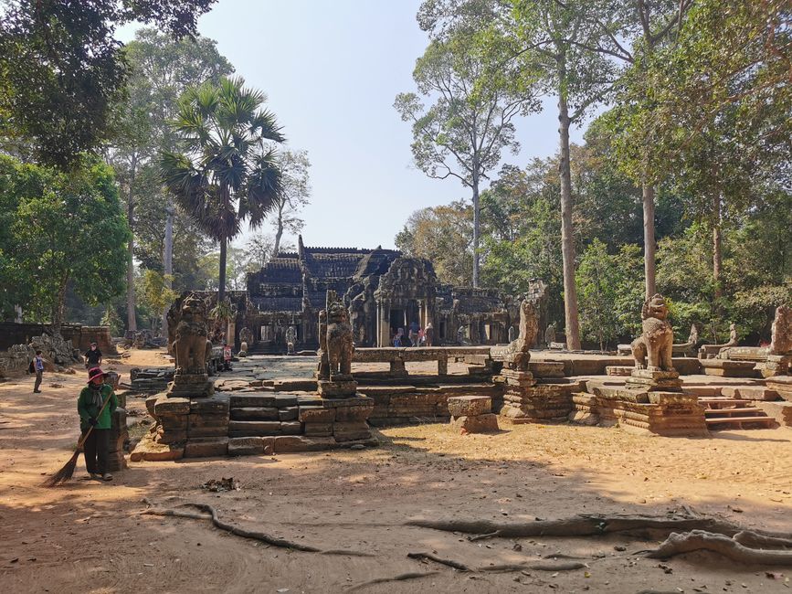 On Temple Tour in Siem Reap