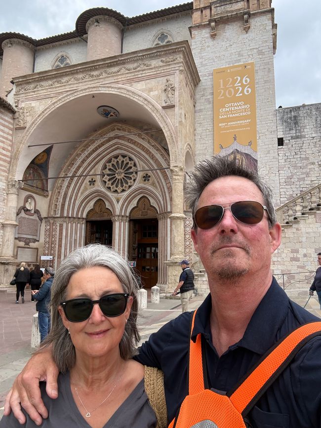 Montag in Assisi, Dienstag Reisetag