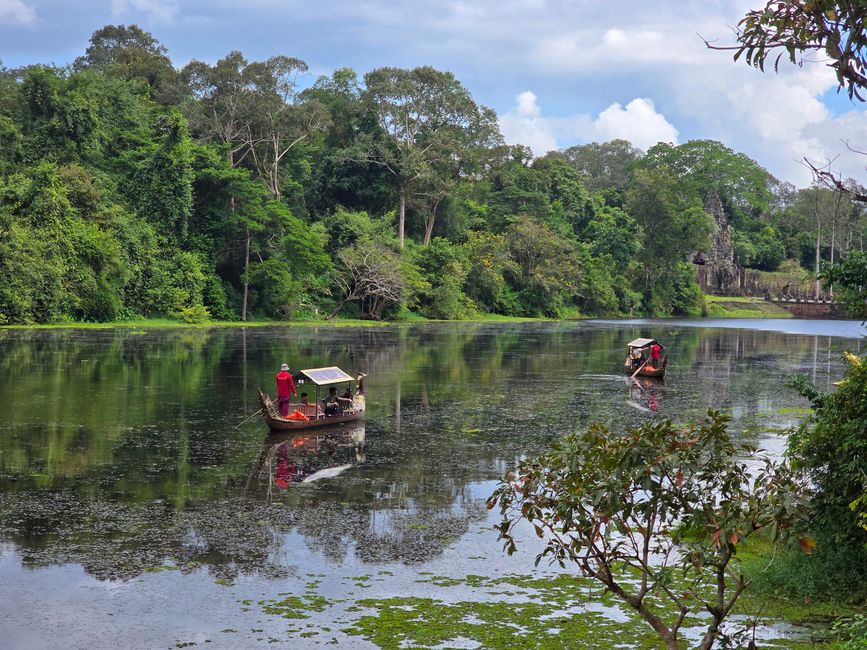 Alles kommt anders... - oder: Die Tempelanlagen von Angkor