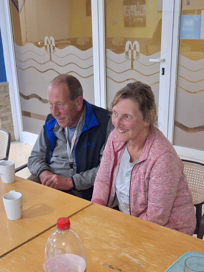 Plus tard, Maria est arrivée avec Wilhelm 