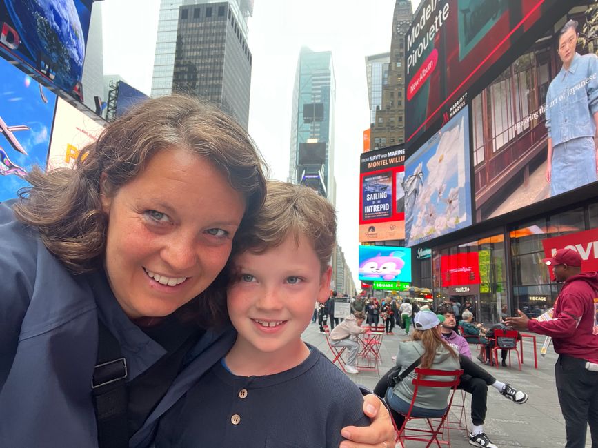 Montag: In New York und Rückreise
