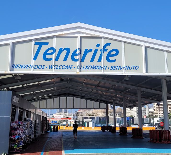 Tag 163 und 164 (Teil1) von geplanten 175: Kreuzfahrt rund um die Welt - Santa Cruz de Tenerife