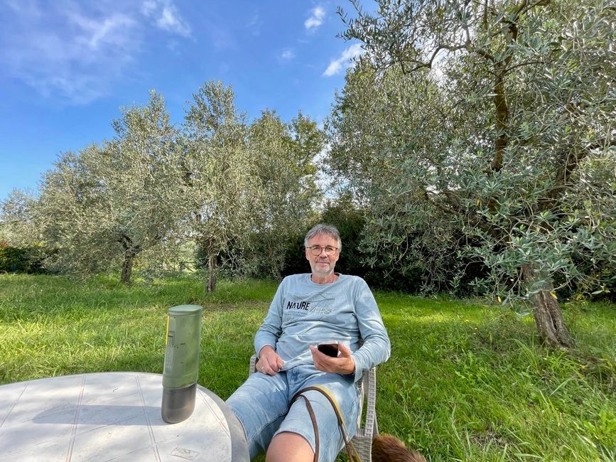 Der Espresso nach dem Rangier-Marathon tat gut.