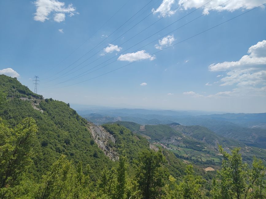 Nach der Anstrengung kommt die Aussicht