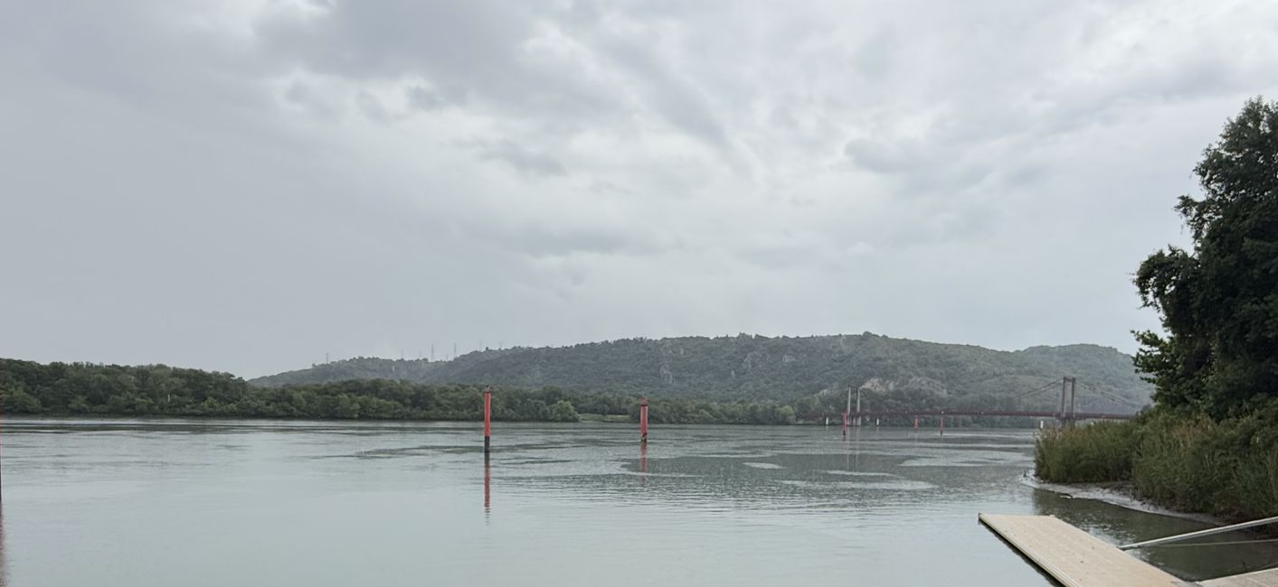 Pont suspendu de Viviers