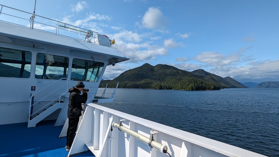 Day 13: Port Hardy - INSIDE PASSAGE  Prince Rupert