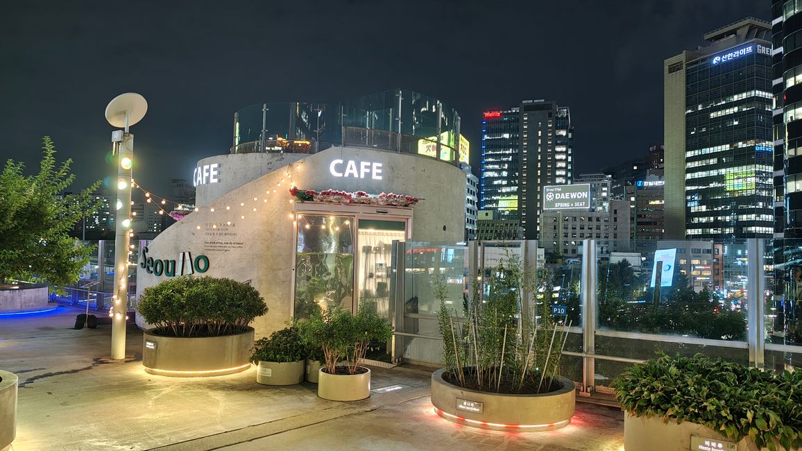 Der Spazierweg für Fußgänger auf dem Seoullu 7017