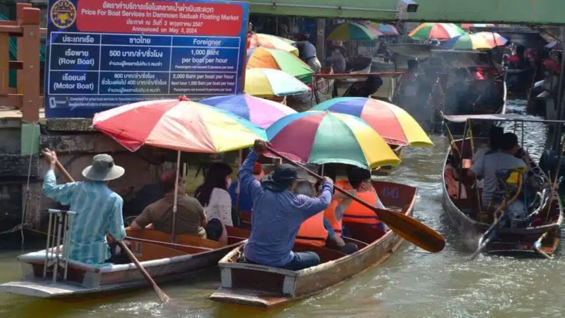 Der schwimmende Markt