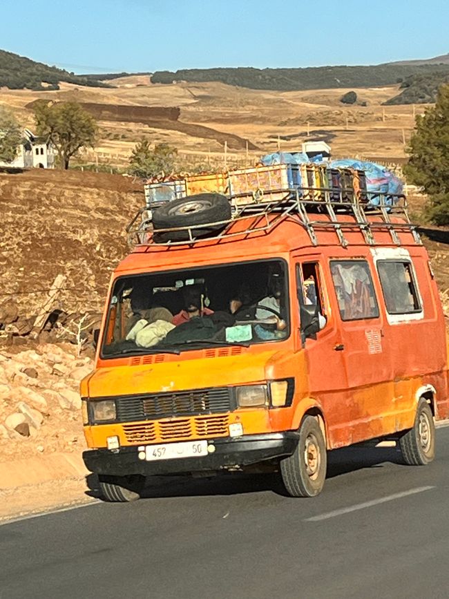 The MB 207 - widely seen on Morocco's roads