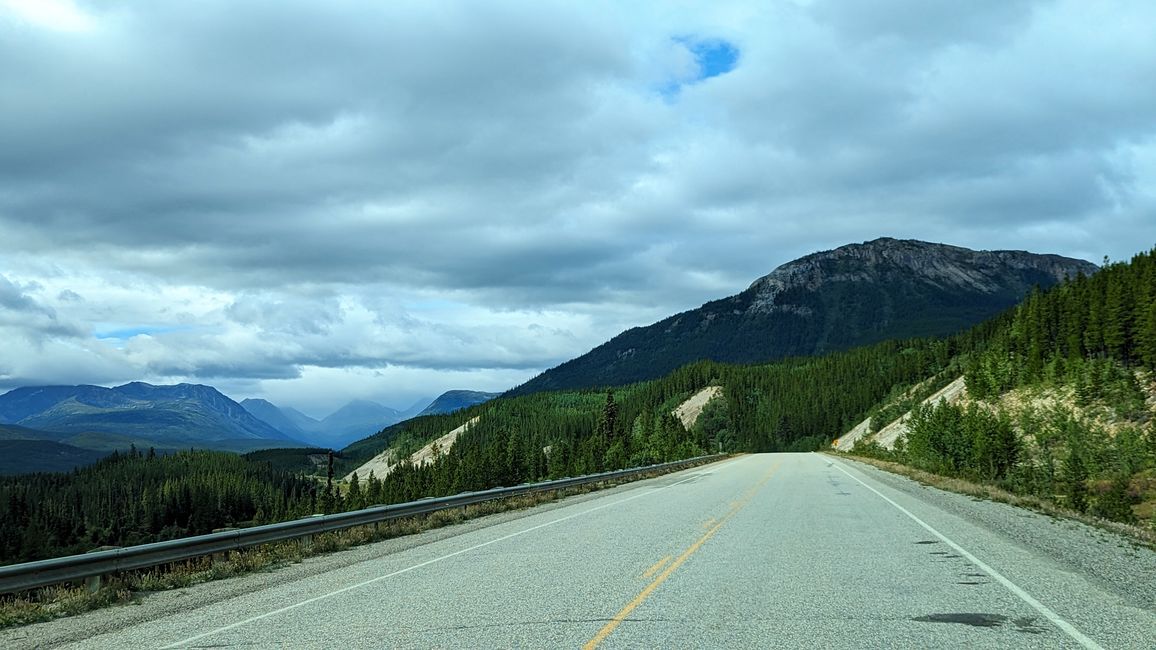 Tag 20: Boya Lake - Marsh Lake: ein langer Fahrtag in den Yukon