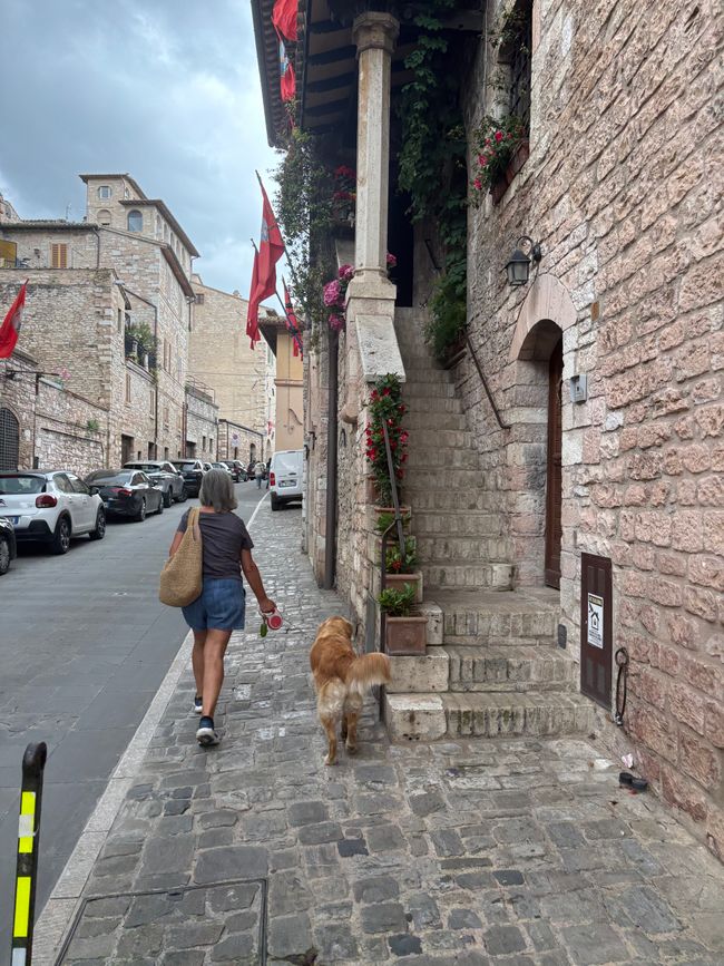 Montag in Assisi, Dienstag Reisetag